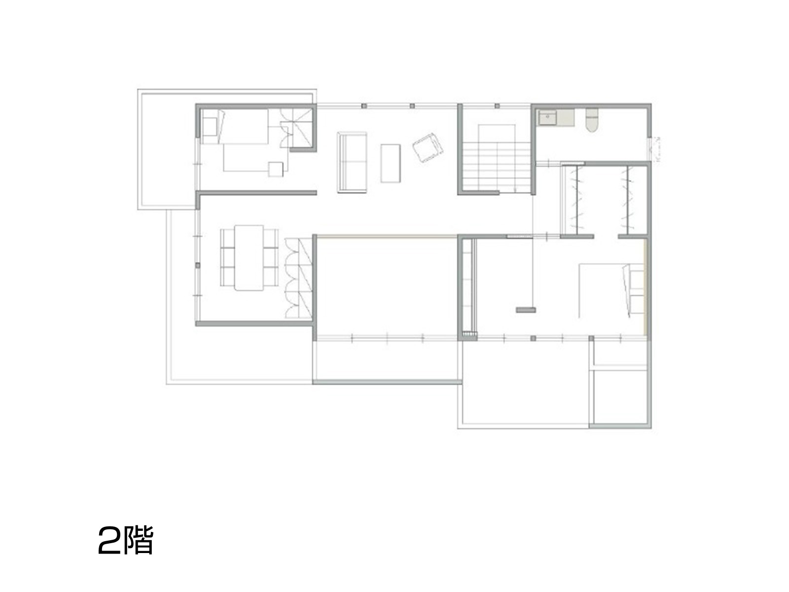 【花博第三】の間取り2F