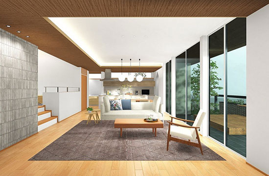 千葉展示場_リビング画像