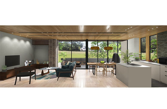 相模原・古淵展示場_キッチン画像