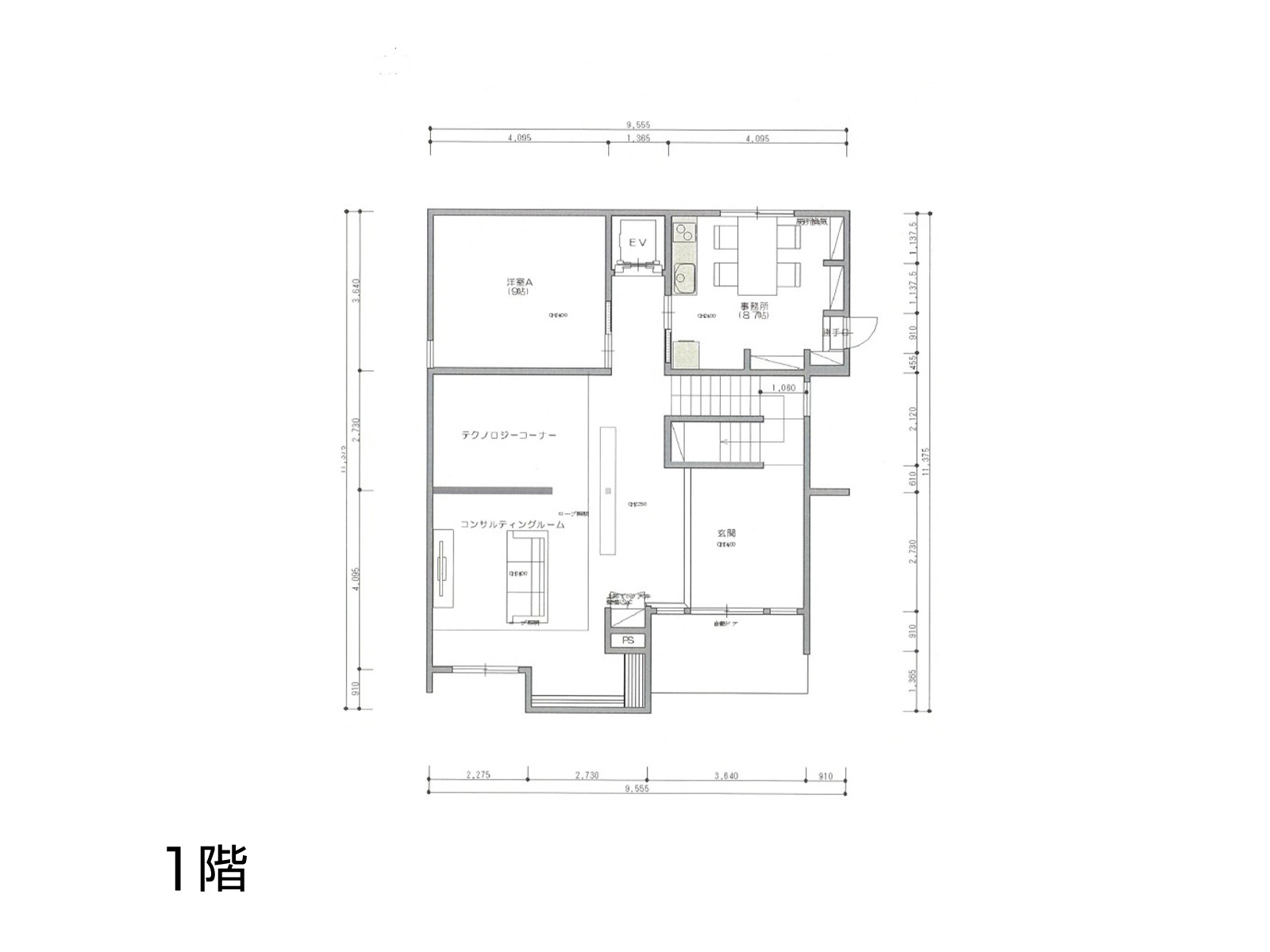 【ハウジングプラザ浦和】の間取り1F