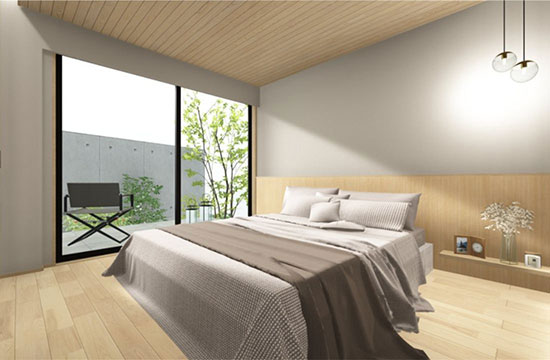福井リアルサイズ展示場_寝室画像