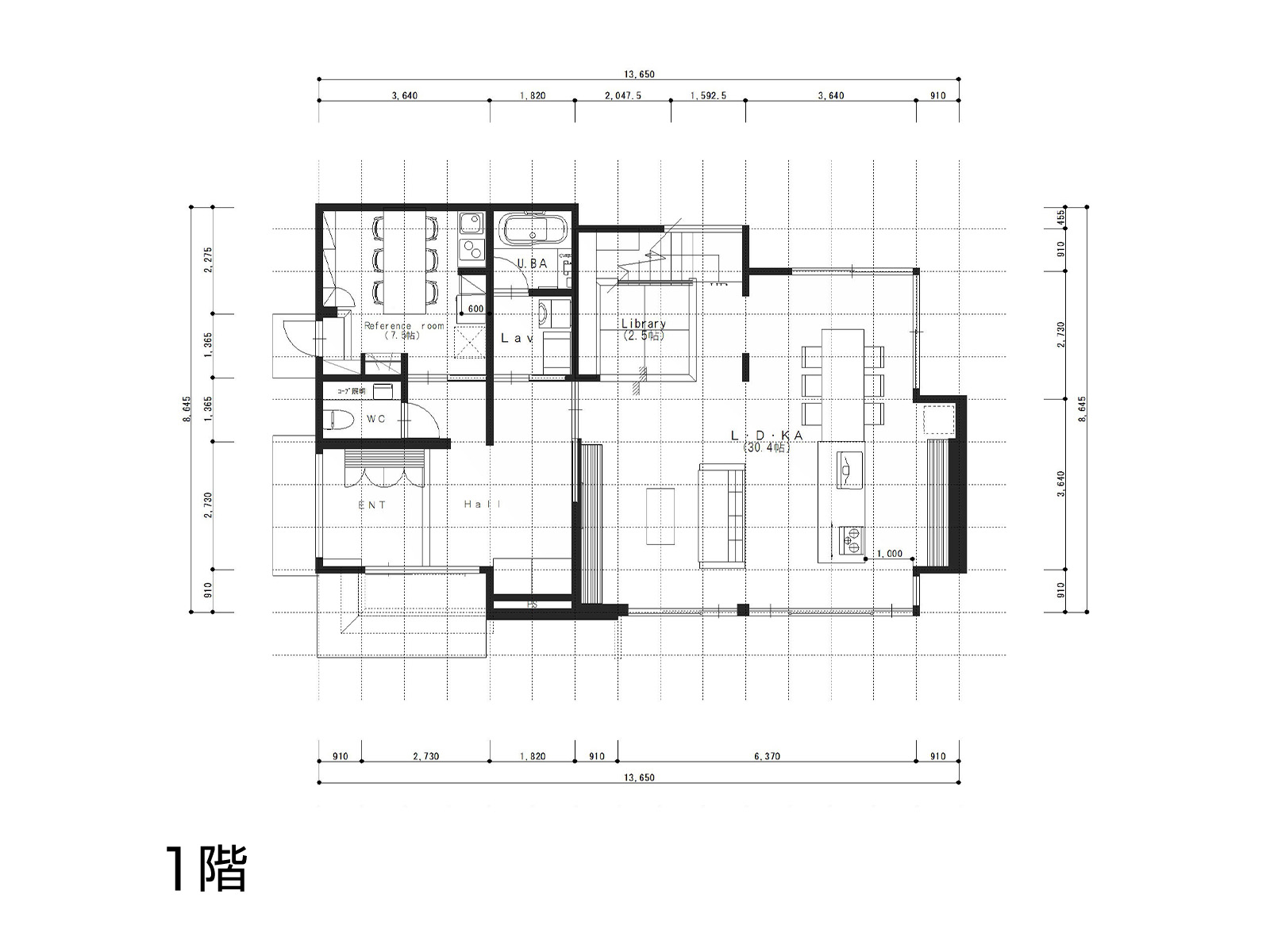 【川崎中原】の間取り1F