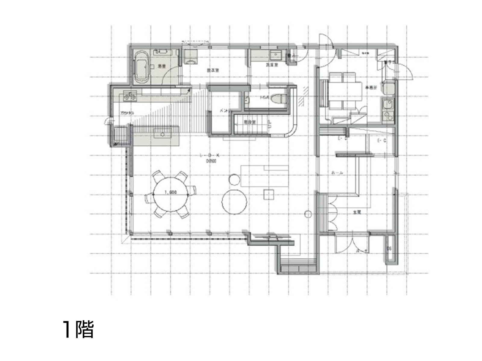 【福井（家の森）】の間取り1F