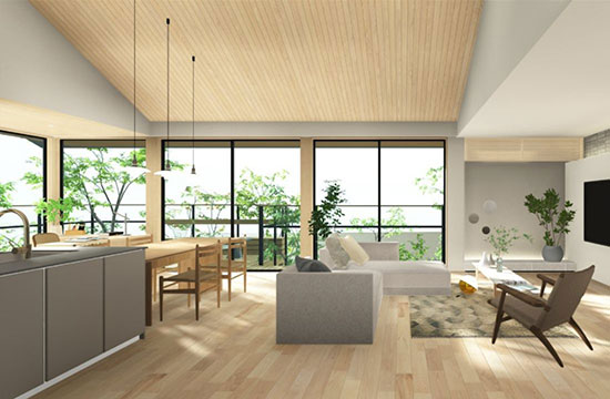 ひびきの展示場_キッチン画像