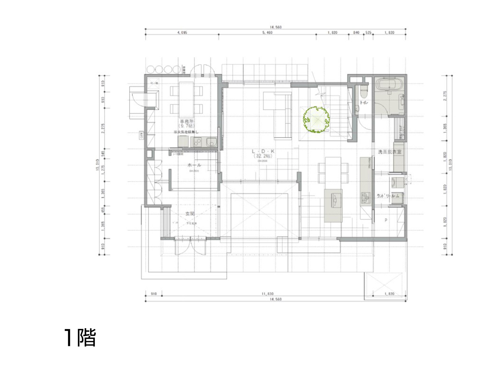 【幕張第二】の間取り1F