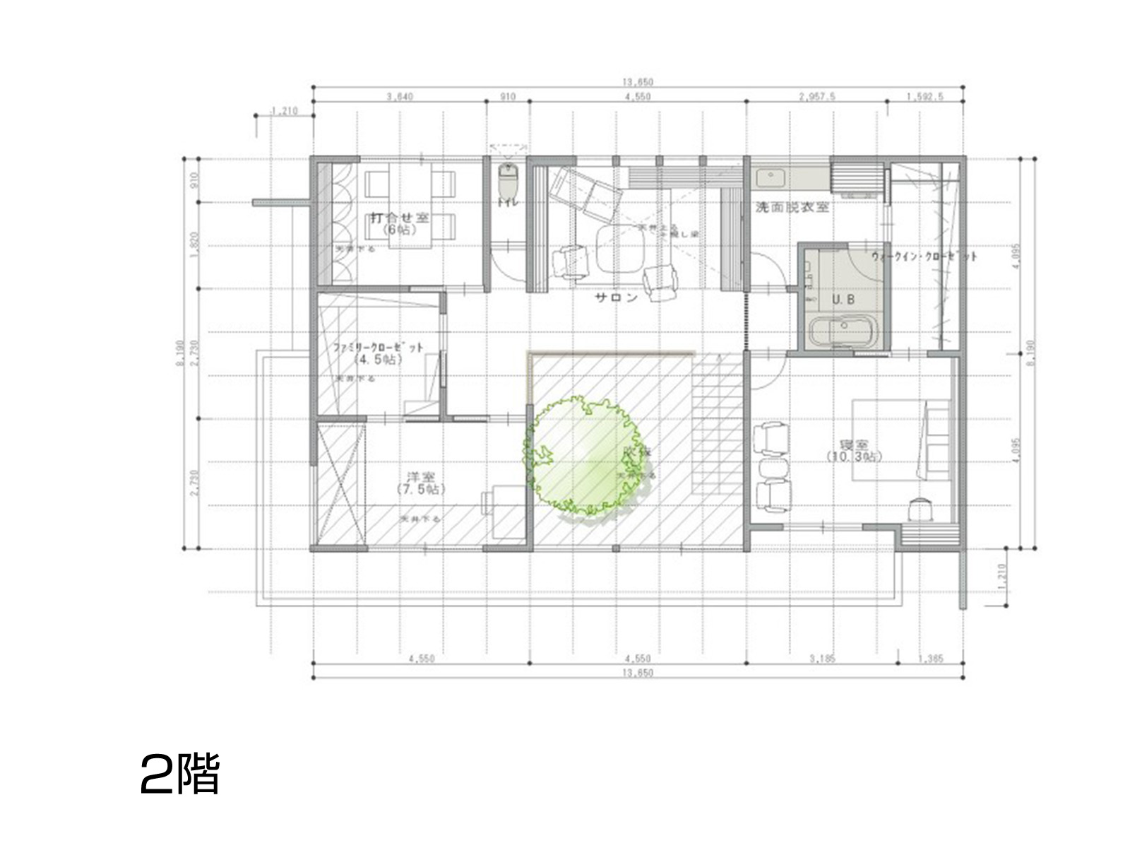 【加古川】の間取り2F