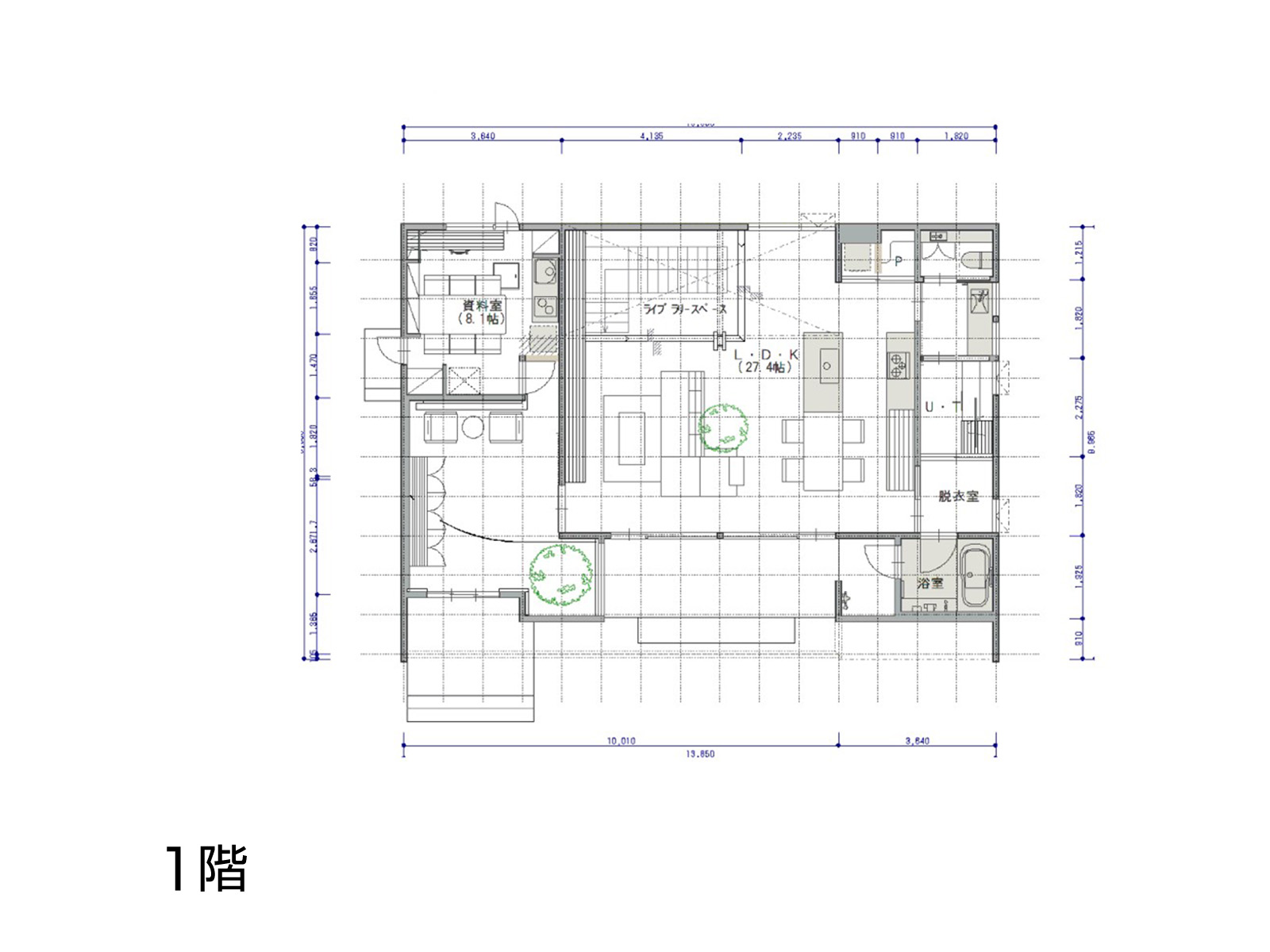 【西湘・小田原】の間取り1F