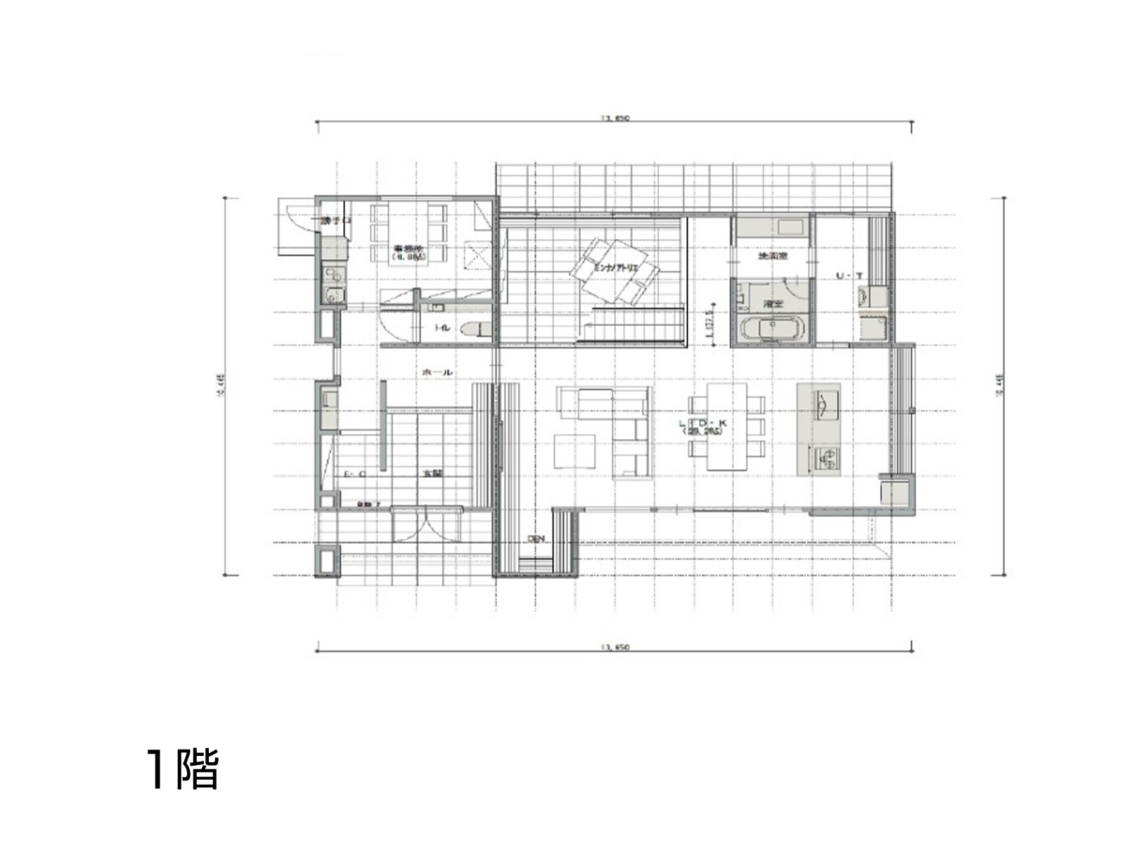【横須賀】の間取り1F