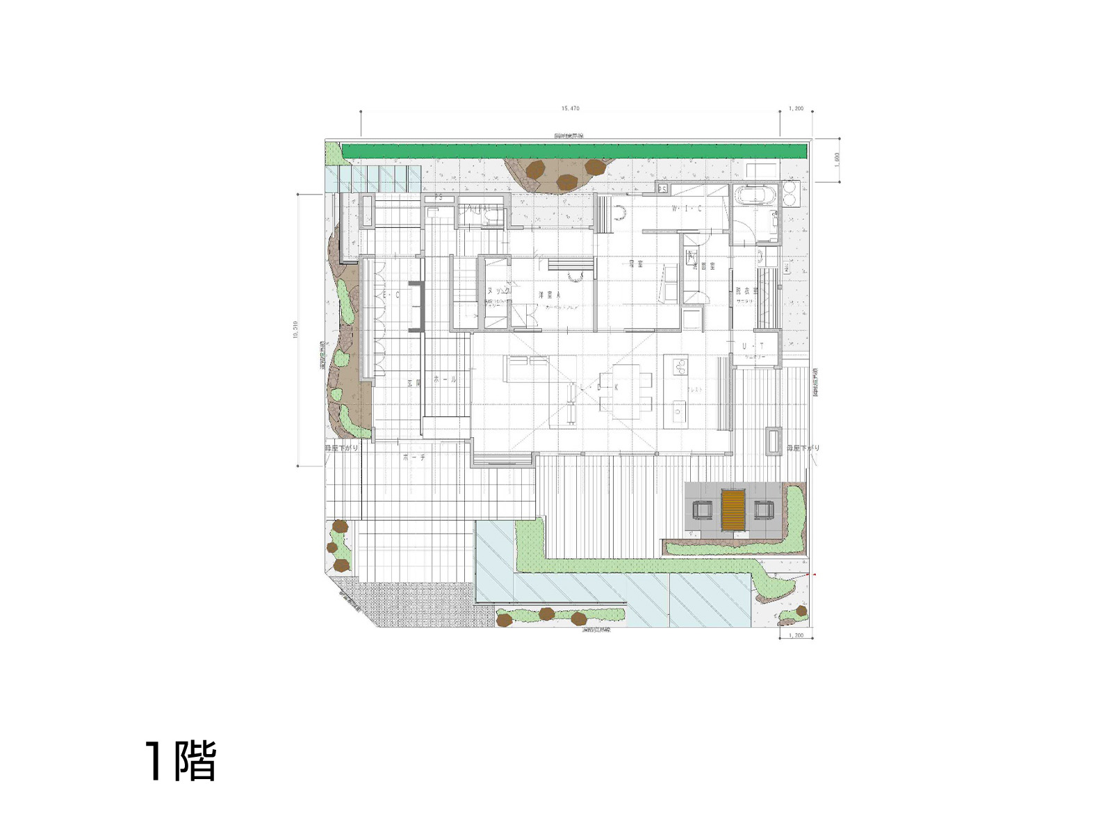 【豊橋南第二】の間取り1F