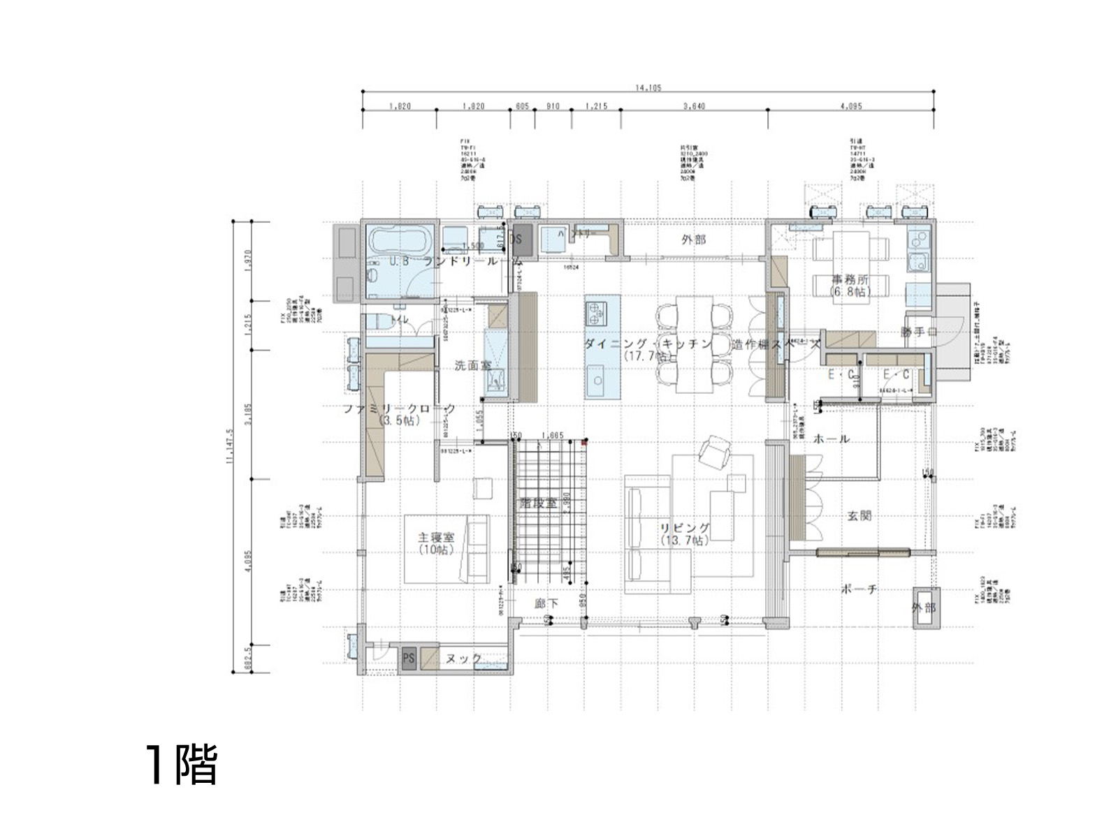 【水戸第二】の間取り1F