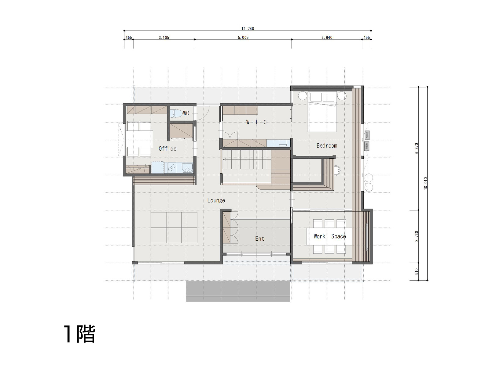 【新所沢】の間取り1F
