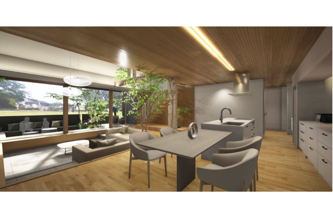 宇部展示場_リビング画像