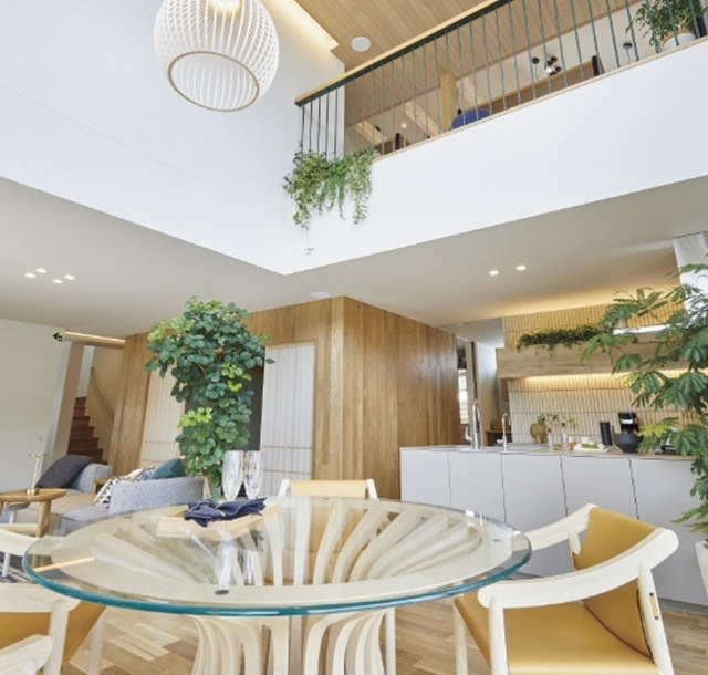 吹き抜けのあるLDK