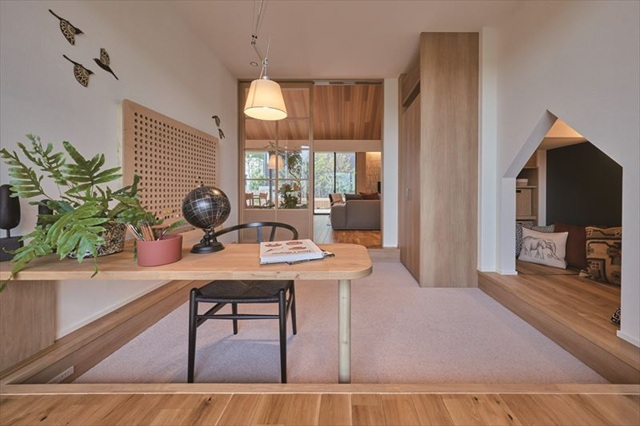 書斎横にあるヌック