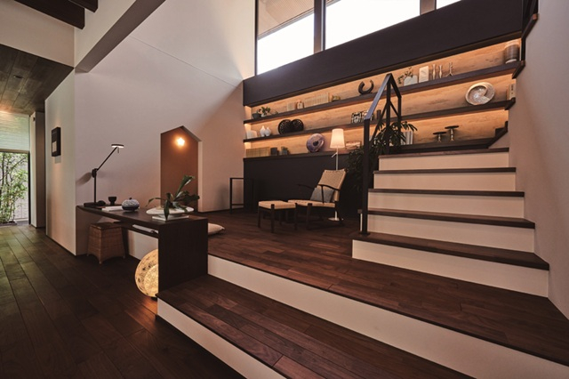 階段横にあるヌック