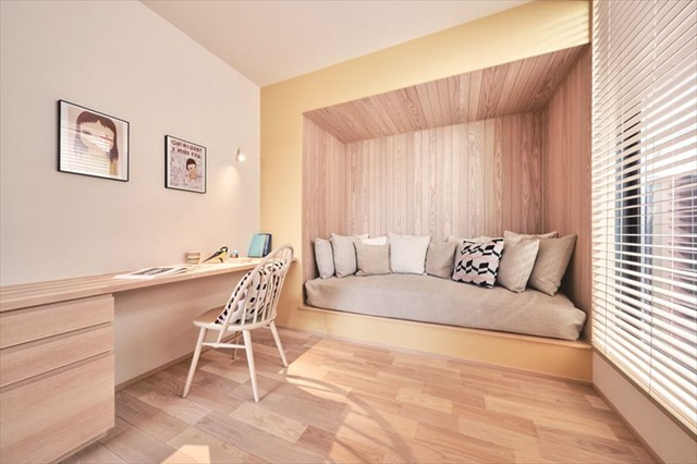 書斎にあるヌック