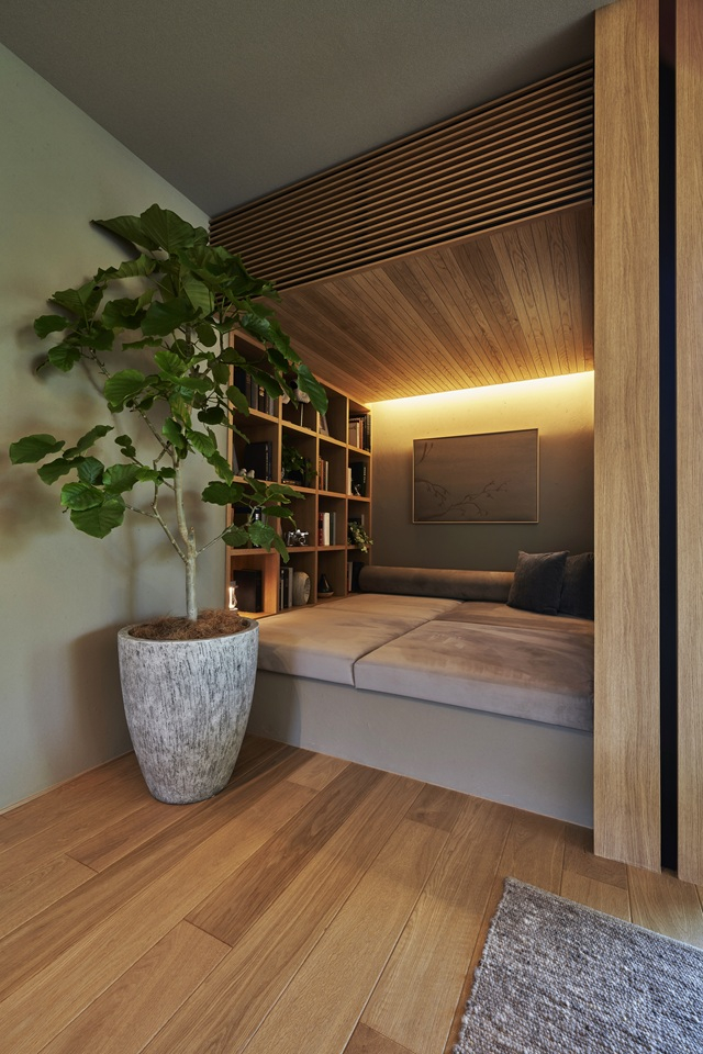 リビングにあるヌック