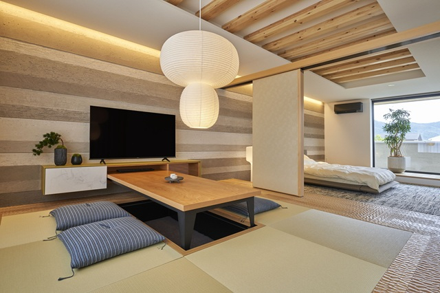 折り上げ天井のある和室