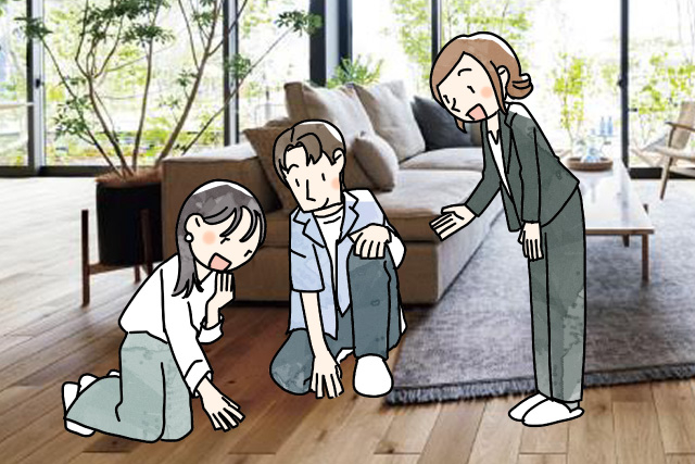 漫画でわかる！「初めての家づくり」Vol52.床にこだわる家づくり。~質感の高い床材とは~