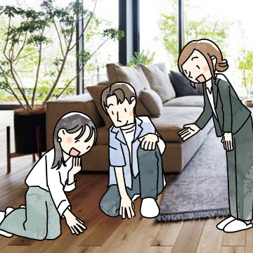 漫画でわかる！「初めての家づくり」Vol52.床にこだわる家づくり。~質感の高い床材とは~