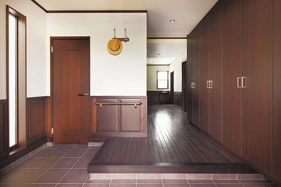 「洋館」をイメージしてつくりあげた 美しい外観の家