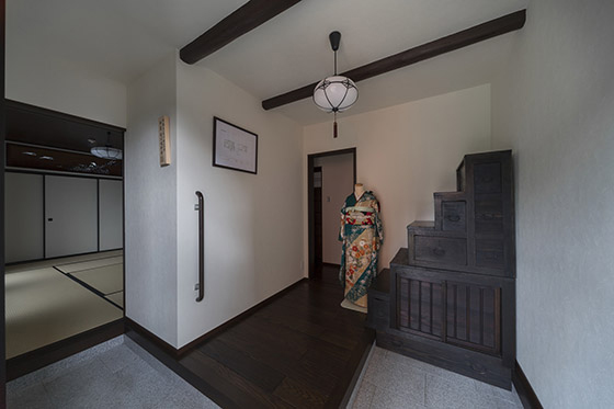 古民家のような 佇まいの「着付け教室」