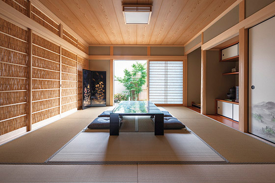 四季折々の風情を楽しみながら心静かに暮らす平屋
