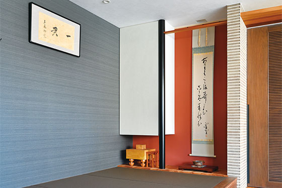 街並みに寄り添う平屋の住まい