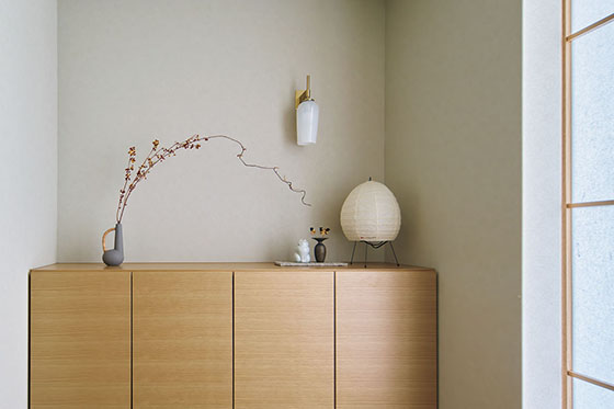 やわらかな空気に包まれる、旗竿地の家