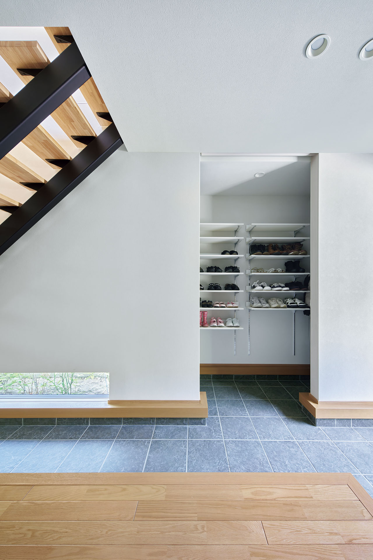 すっきりとした玄関