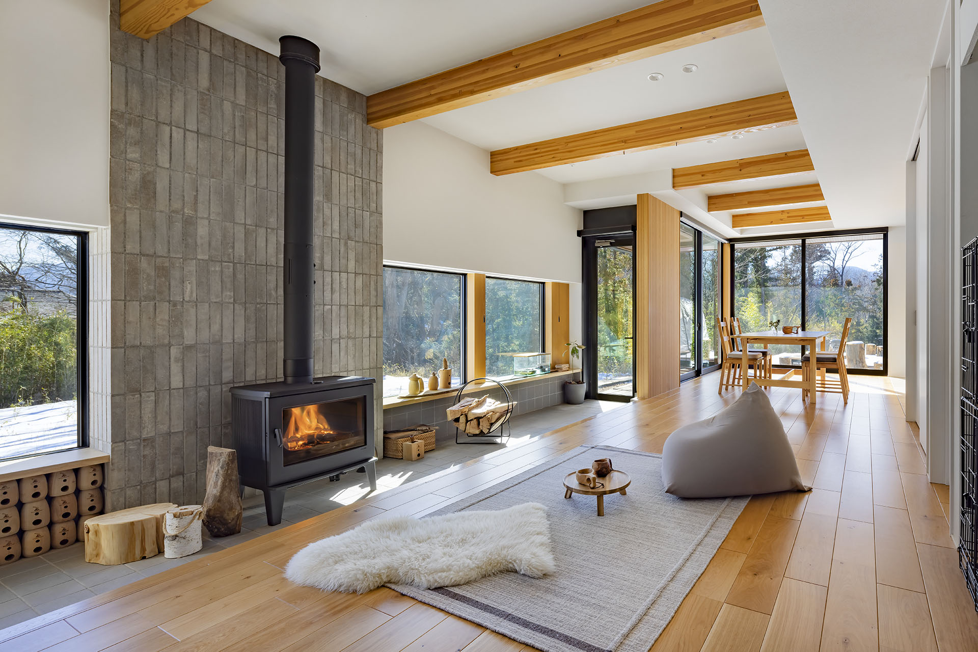 くつろぎのリビング