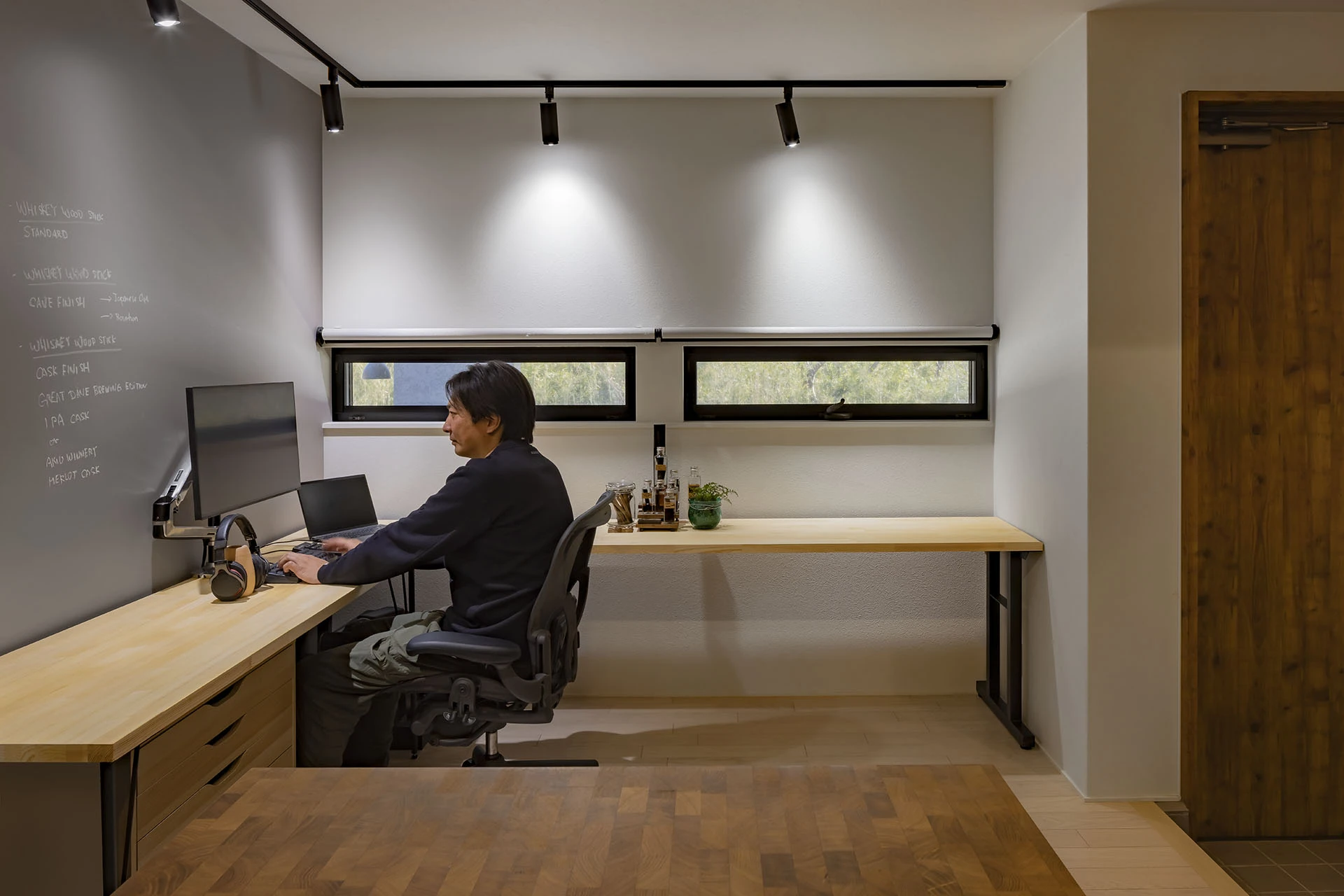 広々とした作業スペース