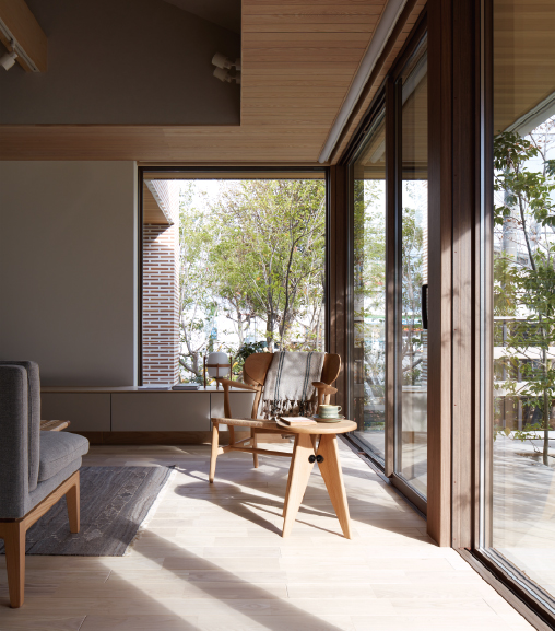 変形敷地にも対応する設計