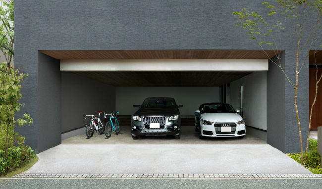 変形敷地にも対応する設計