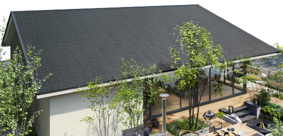 高耐候ストレート屋根材