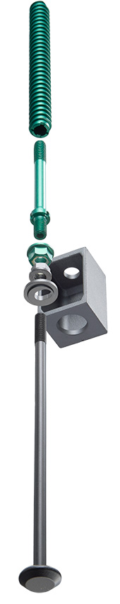 独自のメタルタッチ接合