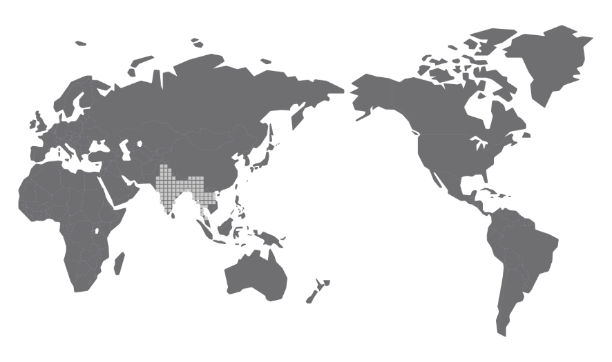 チークの生育域