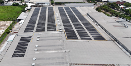 AST Indonesia工場/屋根置き太陽光発電システム
