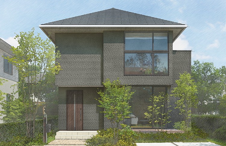 4つの外観スタイルと 4つのカラーバリエーション Forest Selection Bf 住友林業の新しい木の家