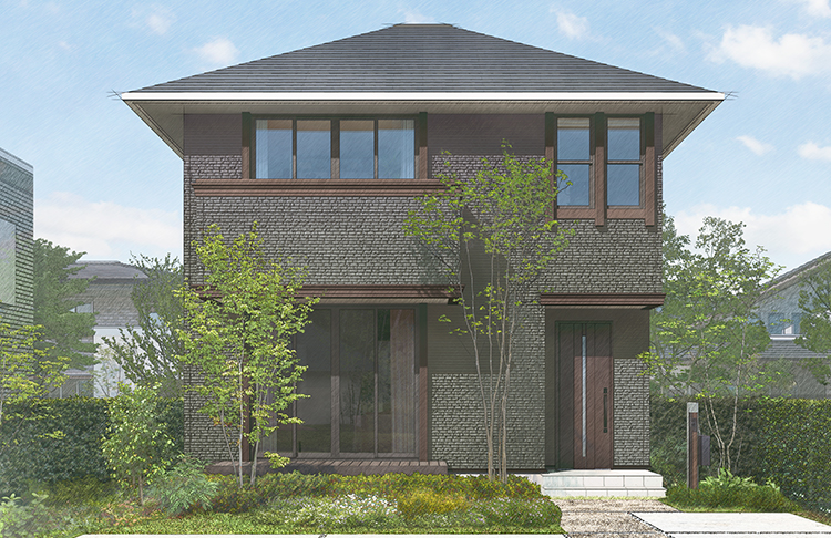 4つの外観スタイルと 4つのカラーバリエーション Forest Selection Bf 住友林業の新しい木の家