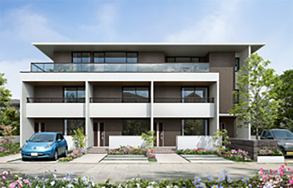 フォレストメゾン プラス ビーエフ 3階建て賃貸併用住宅 一戸建て木造注文住宅の住友林業 ハウスメーカー
