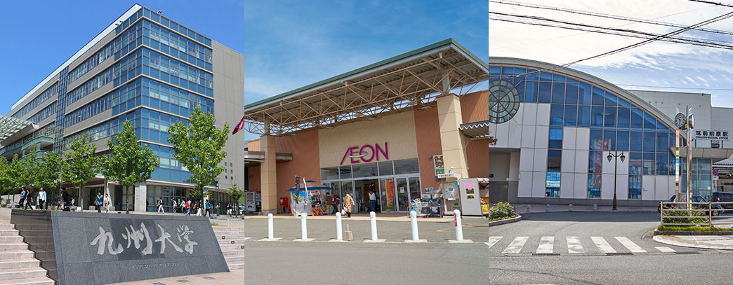 キャンパスタウン糸島 ロケーションimage