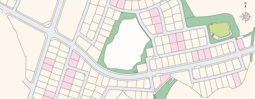 キャンパスタウン糸島 区画図<!--街区・間取り-->image